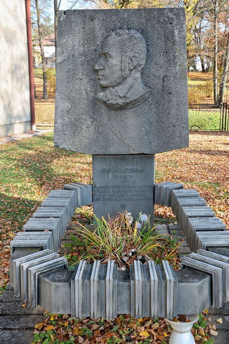 Hrob Jonáša Záborského, Župčany